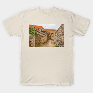 Loziscz Village in Brac, Croatia T-Shirt